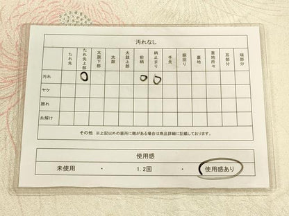 平和屋着物◎六通柄袋帯　乱菊　銀糸　正絹　逸品　CAAU1313ft