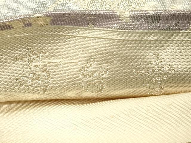 平和屋着物◎六通柄袋帯 高台寺 風景文 金銀糸 正絹 逸品 CAAU1516ft