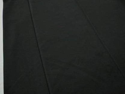 平和屋着物●男性　黒紋付・羽織セット　正絹　逸品　CAAU1601yc