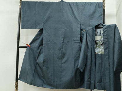 平和屋着物●男性 本場大島紬 アンサンブル 100亀甲 総詰め 正絹 逸品 CAAU1606yc