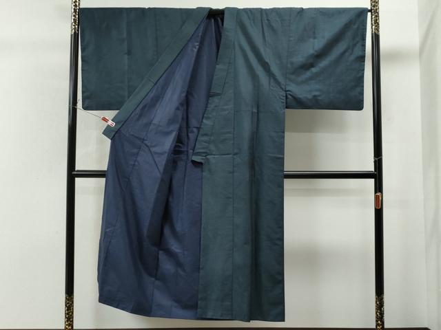 平和屋着物●男性 本場大島紬 アンサンブル 100亀甲 総詰め 正絹 逸品 CAAU1606yc