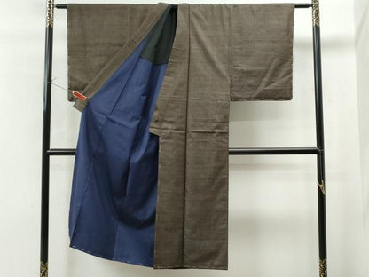 平和屋着物●男性 本場大島紬 アンサンブル 吉祥文 正絹 逸品 未使用 CAAU1607yc