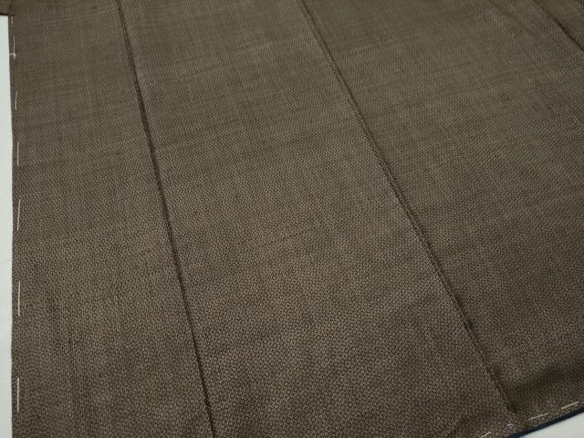 平和屋着物●男性 本場大島紬 アンサンブル 吉祥文 正絹 逸品 未使用 CAAU1607yc
