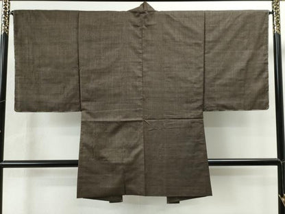 平和屋着物●男性 本場大島紬 アンサンブル 吉祥文 正絹 逸品 未使用 CAAU1607yc