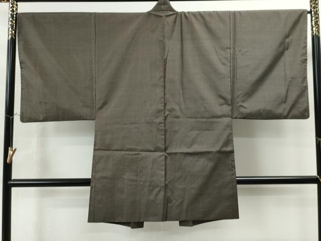 平和屋着物●男性 本場大島紬 アンサンブル 吉祥文 正絹 逸品 CAAU1610yc