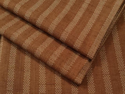 平和屋着物●上質な紬 縞 正絹 逸品 CAAU1673yc