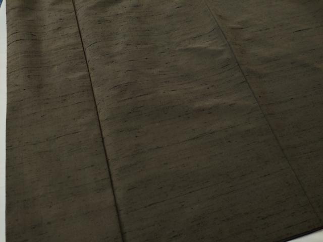 平和屋着物●男性 紬 アンサンブル 色無地 憲法色 正絹 逸品 CAAU1683yc