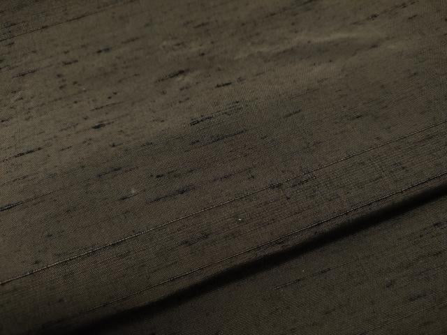 平和屋着物●男性 紬 アンサンブル 色無地 憲法色 正絹 逸品 CAAU1683yc