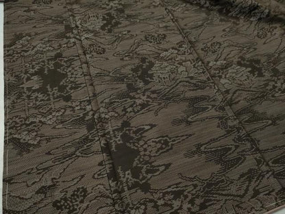 平和屋着物●本場大島紬　霞風景文　正絹　逸品　未使用　CAAU1747yc