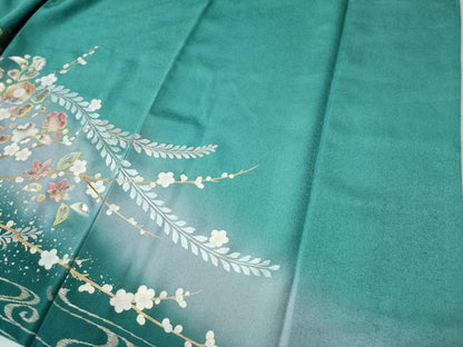 平和屋着物●訪問着 辻が花 暈し染め 金銀彩 正絹 逸品 CAAU1784yc
