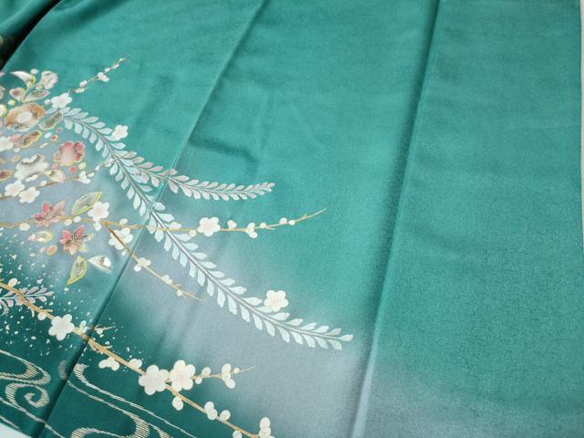 平和屋着物●訪問着 辻が花 暈し染め 金銀彩 正絹 逸品 CAAU1784yc