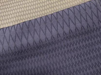 平和屋着物●訪問着 菱吉祥文 暈し染め 正絹 逸品 CAAU1785yc