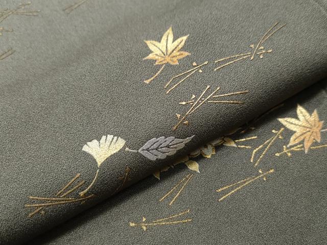 平和屋着物●金彩友禅　卓越技能者・名工・和田光正　訪問着　光正?蒔絵　吹き寄せ花丸文 暈し染め 金彩 さが美扱い 正絹 逸品 CAAU1790yc