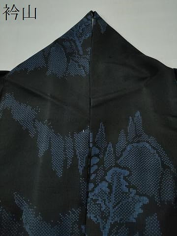 平和屋着物●本場大島紬 7マルキ 樹林文 正絹 逸品 CAAU1817yc