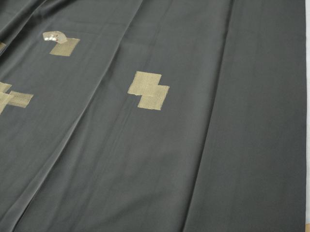 平和屋着物●訪問着　竹屋町刺繍　色紙重ね地紙草花文　金彩　正絹　逸品　CAAU1902yc