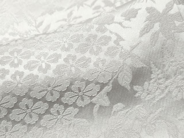 平和屋着物●無地絵羽訪問着 花菱笹竹丸文 牡丹鼠色 ほていや扱い 正絹 逸品 未使用 CAAU1969yc