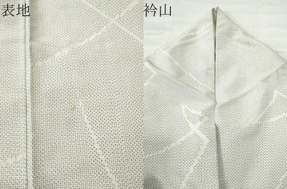 平和屋着物●上質な紬 吉祥文 正絹 逸品 CAAU1982yc
