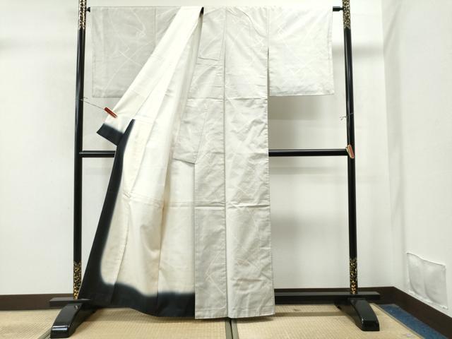 平和屋着物●上質な紬 吉祥文 正絹 逸品 CAAU1982yc