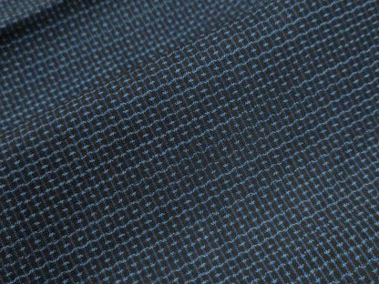 平和屋着物●男性　本場大島紬　アンサンブル　80亀甲　総詰め　正絹　逸品　CAAU2036yc