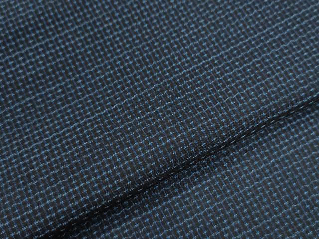 平和屋着物●男性　本場大島紬　アンサンブル　80亀甲　総詰め　正絹　逸品　CAAU2036yc