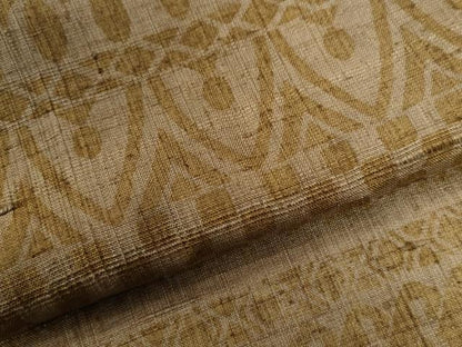 平和屋着物●訪問着　生紬　壁画文様　　正絹　逸品　CAAU2088yc