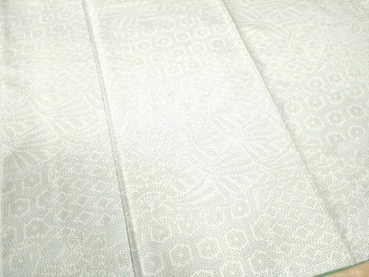 平和屋着物●上質な紬 吉祥花文 正絹 逸品 未使用 CAAU2129yc