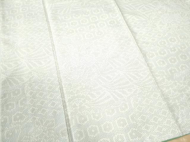 平和屋着物●上質な紬 吉祥花文 正絹 逸品 未使用 CAAU2129yc