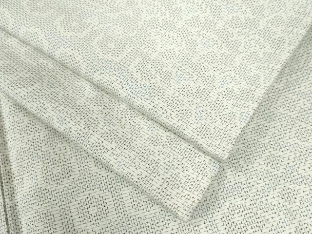 平和屋着物●上質な紬 吉祥花文 正絹 逸品 未使用 CAAU2129yc