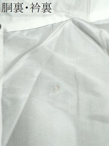 平和屋着物●上質な紬 格子枝花文 正絹 逸品 未使用 CAAU2178yc