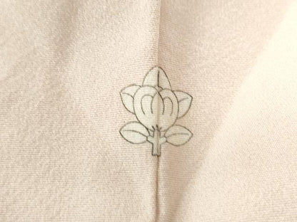 平和屋着物●訪問着 友禅 枝花文 暈し染め 正絹 逸品 CAAU2226yc