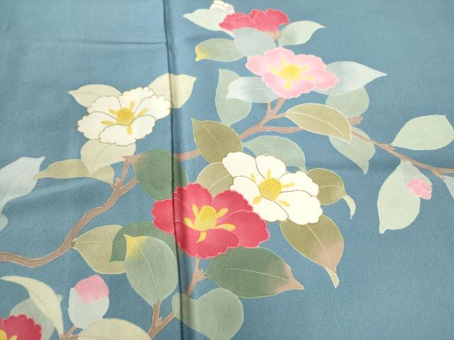 平和屋着物●訪問着 枝花文 正絹 逸品 CAAU2239yc