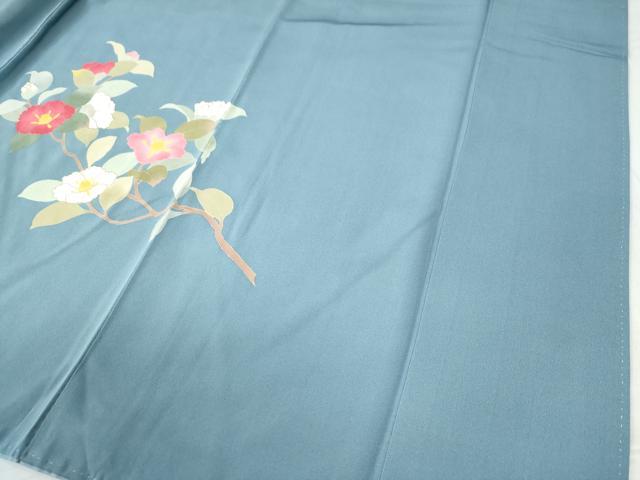 平和屋着物●訪問着 枝花文 正絹 逸品 CAAU2239yc
