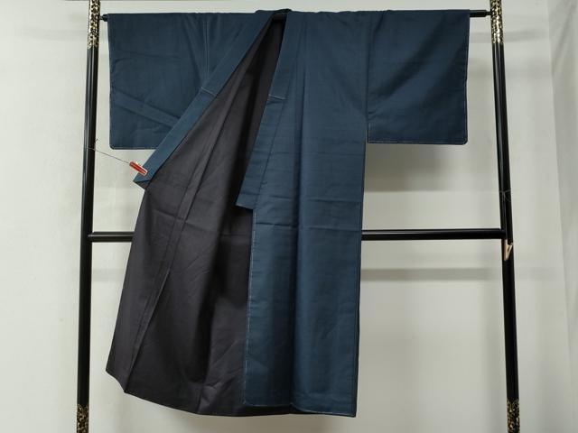平和屋着物●男性　お召　アンサンブル　100亀甲　正絹　逸品　未使用　CAAU2262yc