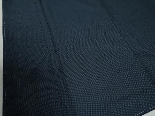 平和屋着物●男性　お召　アンサンブル　100亀甲　正絹　逸品　未使用　CAAU2262yc