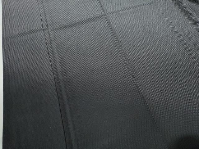 平和屋着物●訪問着　江戸小紋　角通し　暈し染め　黒地　正絹　逸品　CAAU2376yc