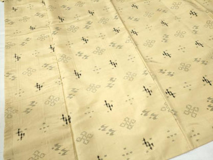 平和屋着物●本場琉球絣　紬　正絹　逸品　CAAU2393yc