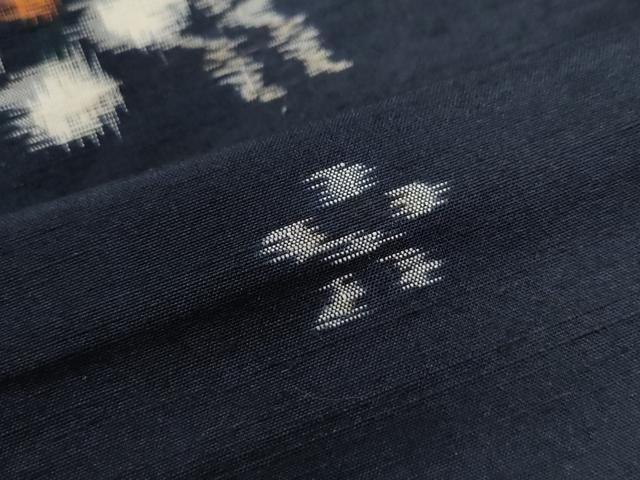 平和屋着物●上質な紬　舞花文　正絹　逸品　未使用　CAAU2411yc