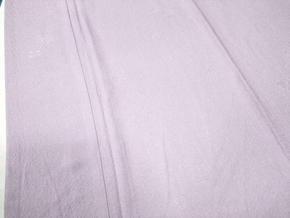 平和屋着物●上質な色無地　草花丸地紋　浅紫色　正絹　逸品　未使用　CAAU2438yc