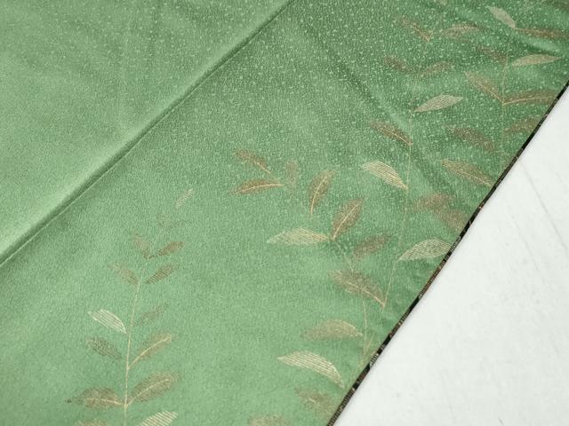 平和屋着物●訪問着 草花丸文 暈し染め 金彩 正絹 逸品 CAAU2441yc