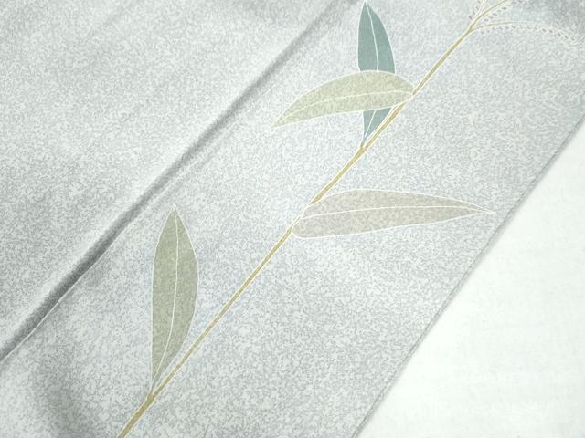 平和屋着物●訪問着 エ霞花蝶丸文 たたき染め 正絹 逸品 CAAU2457yc