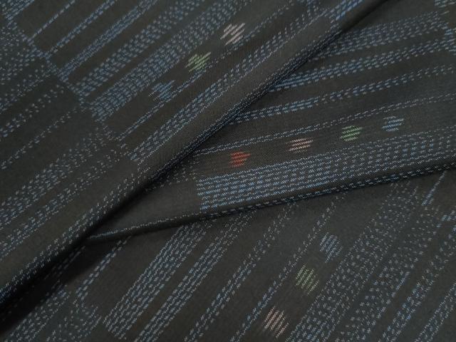 平和屋着物●本場大島紬　吉祥文　正絹　逸品　CAAU2488yc