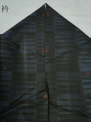 平和屋着物●本場大島紬　吉祥文　正絹　逸品　CAAU2488yc