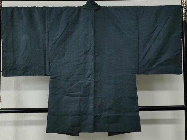 平和屋着物●男性　紬　アンサンブル　100亀甲　総詰め　正絹　逸品　未使用　CAAU2494yc