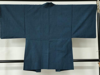 平和屋着物●男性 紬 アンサンブル 霞文 正絹 逸品 CAAU2500yc