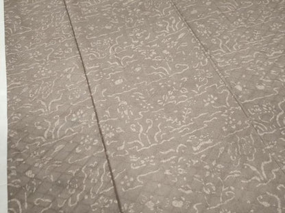 平和屋着物●上質な小紋 吉祥草花文 正絹 逸品 CAAU2551yc