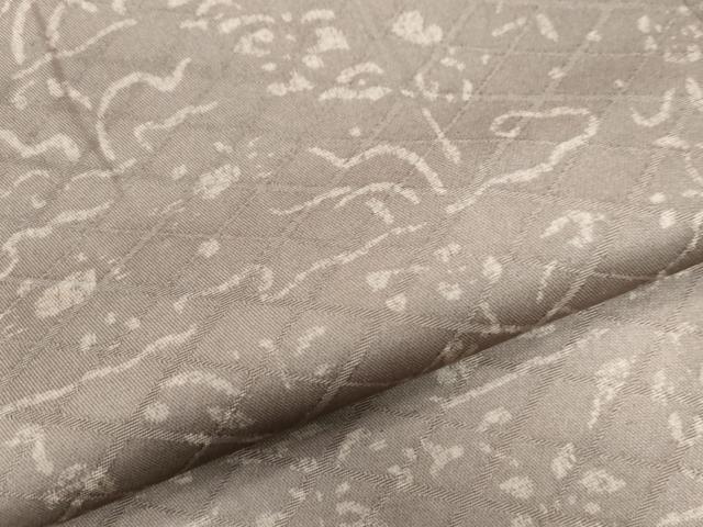 平和屋着物●上質な小紋 吉祥草花文 正絹 逸品 CAAU2551yc