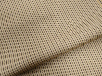 平和屋着物●上質なお召 間道 正絹 逸品 CAAU2620yc