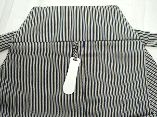平和屋着物●男性　行灯袴　間道　正絹　逸品　CAAU2641yc