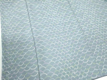 平和屋着物●上質な小紋 溢れ松葉 正絹 逸品 未使用 CAAU2680yc