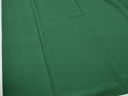 平和屋着物●上質な色無地 深緑色 正絹 逸品 CAAU2735yc